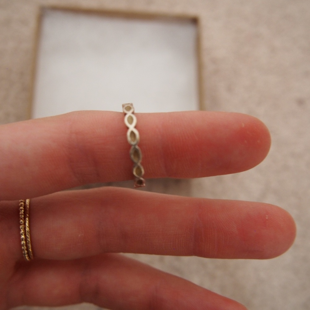 Pandora Ring with Opal